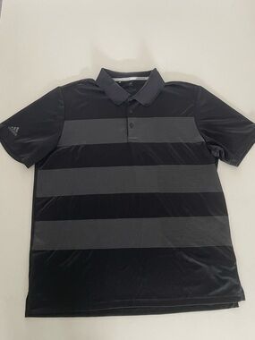 Adidas Black Athletic Tee men XL